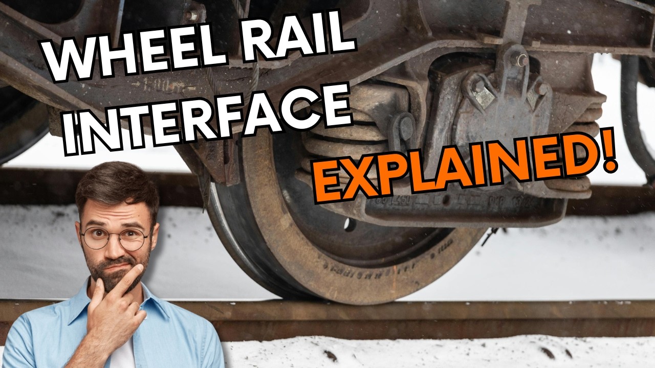 The TINY Area Where Train Wheel Meets the Railway Track | The Wheel Rail Interface Explained