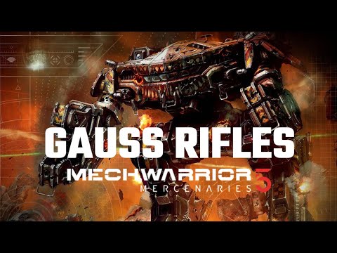 OP Weapon? Gauss Rifles in Mechwarrior 5: Mercenaries | Full Mission Gameplay