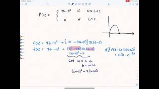 Laplace Transform of Piecewise Function (Using Unit-Step)