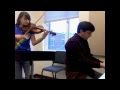 Nyan Cat duet, piano and violin 