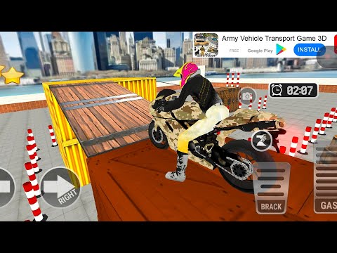 US Army Vehicle Truck Transport Simulator - Army Car Jeep Motorcycle Ship Transport - Gameplay #4