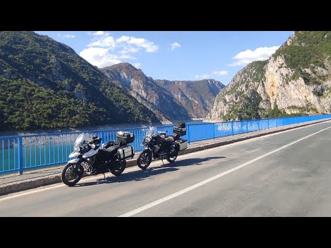 12 Tage Balkan mit dem Motorrad - Rama - Piva - Tara - Ostrog -  Durmitor - Kotor - Mostar - NEU