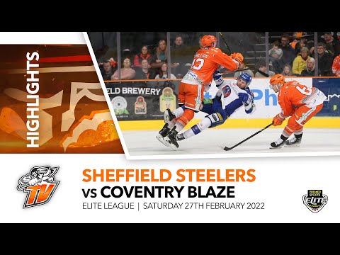 Sheffield Steelers v Coventry Blaze - EIHL - 27th February 2022