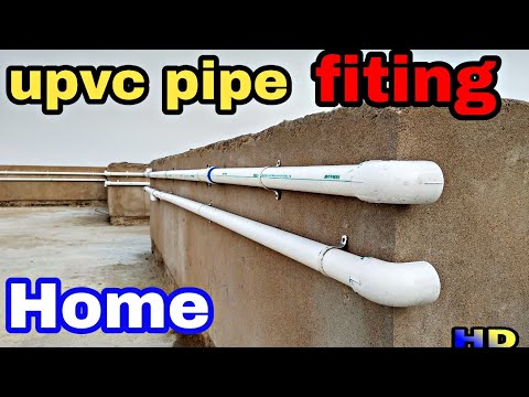 Fitting of UPVC Water Pipes