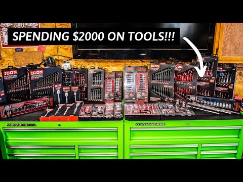 I went to Harbor Freight and bought every ICON tool they had and.... Video