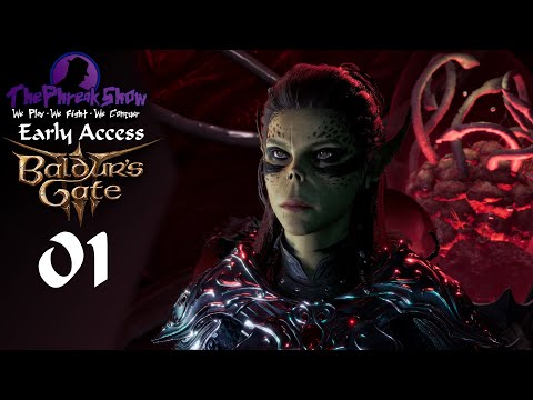 Let's Play Baldur's Gate 3 - (Early Access) - Part 1 - Us Looks Smart!