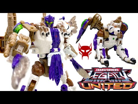 Transformers LEGACY United Leader Class TIGERHAWK Review
