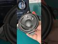 A Half Cut Speaker Audio Woofer Diy