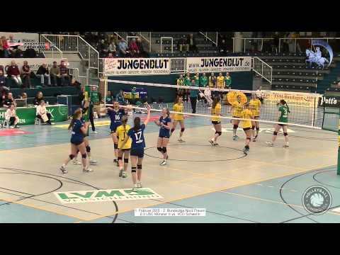 2:3 USC Münster II vs. VCO Schwerin - 1.2.2015
