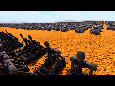 100.000 CATAPULTS vs 500 TANKS | Ultimate Epic Battle Simulator 2