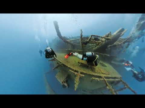 Exploring the Zenobia Wreck | 360° fly through