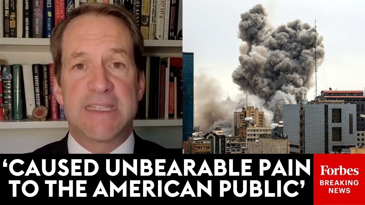Video | Jim Himes Blasts Iran War As 'Cataclysmic Disaster' As Potential Peace Deal Looms On Horizon