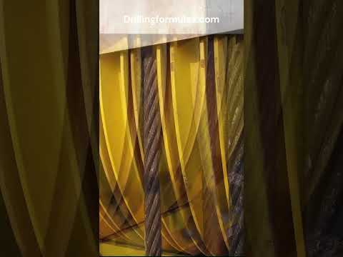 Part of a video titled What is a crown block on a drilling rig? - YouTube