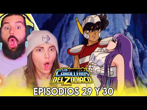 ¡EL PODER DEL AMOR! - REACCIÓN EPISODIO 29 Y 30 DE LOS CABALLEROS DEL ZODIACO (SAINT SEIYA)