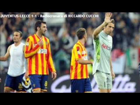 JUVENTUS-LECCE 1-1 - Radiocronaca di Riccardo Cucchi (2/5/2012) Tutto il calcio minuto per minuto