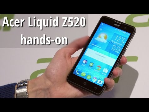 Acer Liquid Z520 hands-on: large screen meets low price