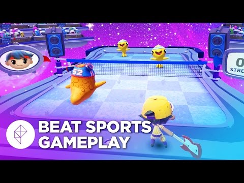 Beat Sports Gameplay - New Rhythm Game from Rock Band Creators
