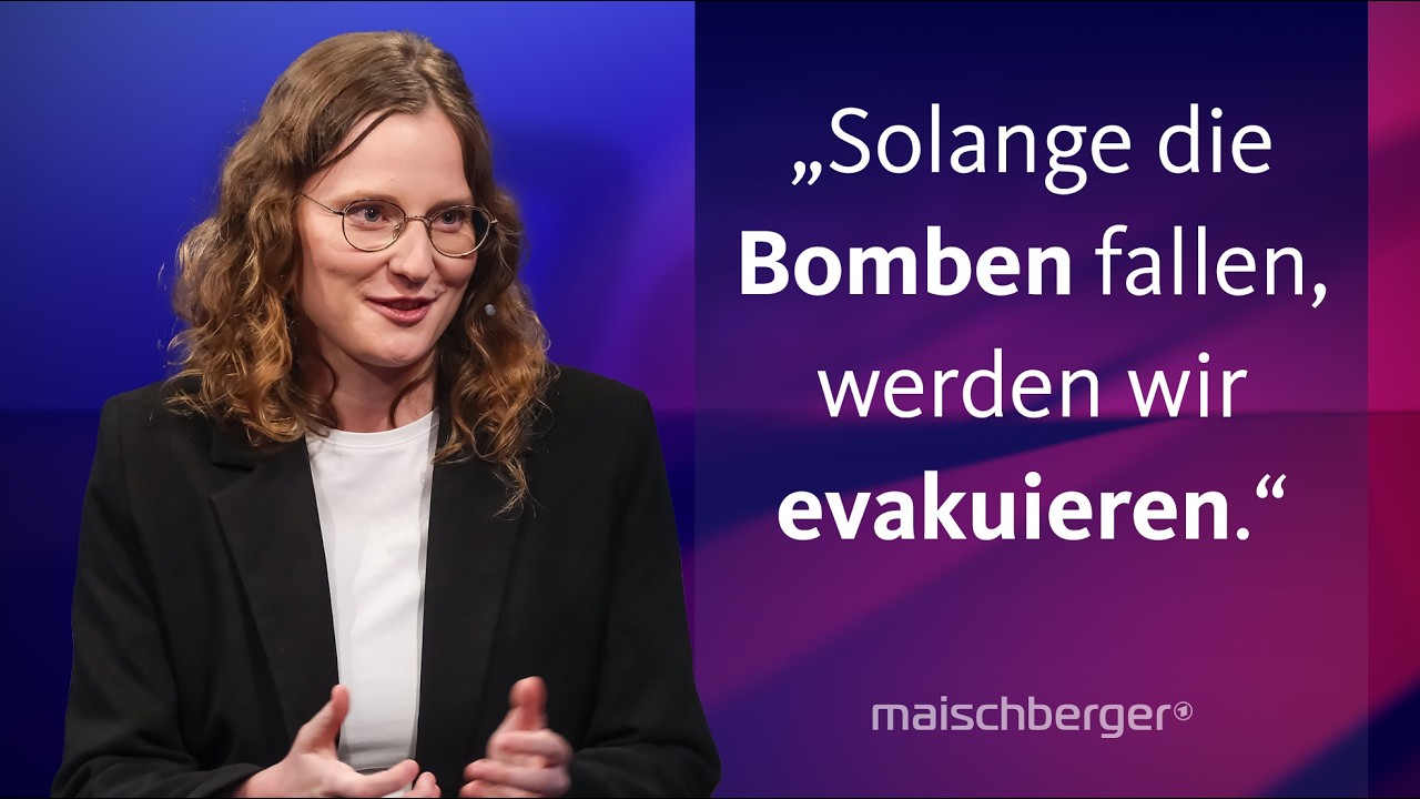 Anna Elsbernd und Susanne Petersohn über ihre Arbeit in der Ukraine | maischberger