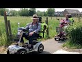 Na anderhalf jaar eindelijk weer op pad met de scootmobiel: 'Het was eenzaam' [RTV Utrecht]