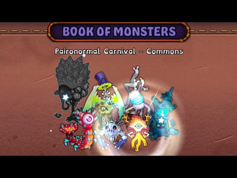 Minor Paironormal Carnival - How to get Monsters