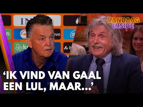 'Ik vind Van Gaal een lul af en toe, maar het is ook vermakelijk' | VANDAAG INSIDE