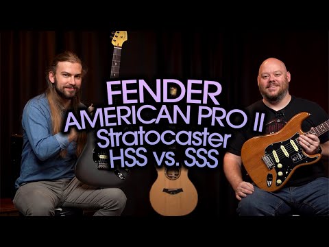 Fender American Pro II HSS vs. SSS | The Difference a Humbucker Makes