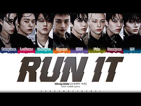 Stray Kids 'RUN IT' Lyrics (스트레이 키즈 RUN IT 가사) [Color Coded Han_Rom_Eng] | ShadowByYoongi