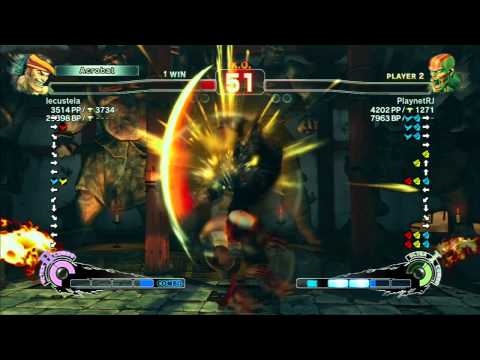 SOA-Lecustela(Adon) VS PlaynetRJ(Dhalsim) SSF4 AE 2012 Xbox Live