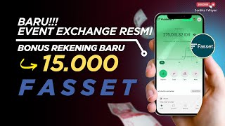 DAFTAR FASSET DAPAT UANG! Bonus 15 Ribu Tanpa Syarat Berat