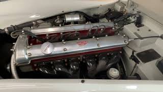 1957 Jaguar XK140 MC Roadster Start Up and Idle