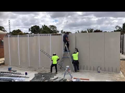 FastForm FC-PVC Wall Installation Timelapse