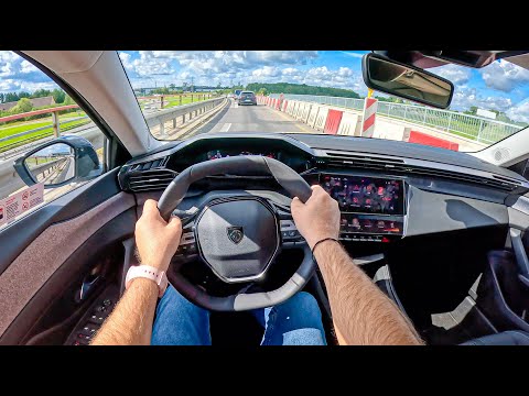 2023 Peugeot 308 [1.2 130 hp] [ 0-100| POV Test Drive #1837 Joe Black