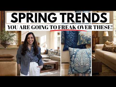 2026 Spring Home Decor TRENDS everyone is obsessing over!