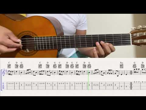 Tutorial Santiago - En Que Momento Me Enamorado - Guitarra