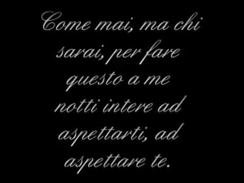 883 - come mai (con testo)