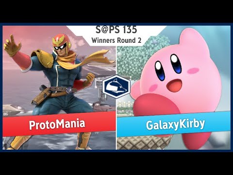 S@PS 135 Ultimate Singles - ProtoMania(Captain Falcon) vs GalaxyKirby(Kirby) Winners R2