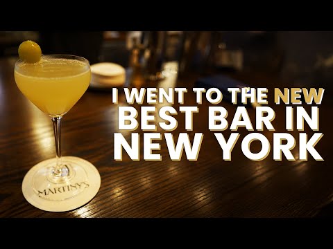 I Went To The NEW Best Bar In New York City