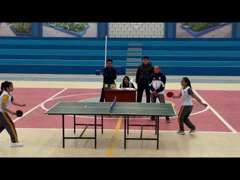 Tenis de mesa categoría B , Trinity College, juegos deportivos escolares 2026 Cutervo Cajamarca Perú