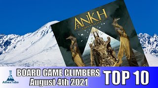 Top 10 Board Game Climbers for Week Ending in August 4th 2021