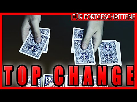 "TOP CHANGE TECHNIK" MEGA KARTENTRICK FÜR FORTGESCHRITTENE mit Erklärung