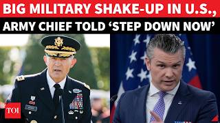US MILITARY IN CHAOS: Hegseth Ousts Army Chief Randy George; ‘FAILED’ Iran War Exposes Deep Cracks?