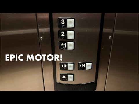 EPIC MOTOR! Schindler 321A Hydraulic Elevator - Residence Inn by Marriott, Manchester, CT