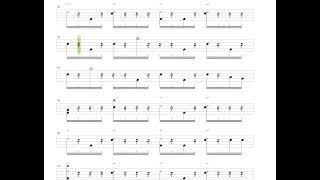 Nothing to Say + Antiskeptic + Drum only + Drum tab