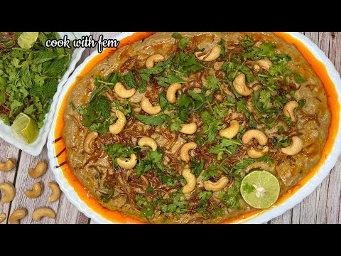 World Famous Reshedaar CHICKEN HALEEM - Most Simplified Version Of Haleem By FEM