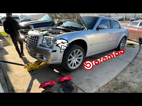 INSTALLING HELLCAT BRAKES ON MY SRT8 300!!! *HUGE DIFFERENCE*