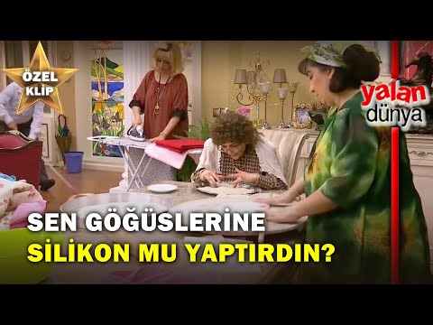 Ne Çektik Be Vasfiye Teyze 14 l ''Sen Göğüslerine Silikon Mu Yaptırdın?'' - Yalan Dünya Özel Klip