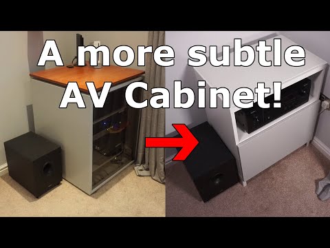 Home network/AV upgrade - A more subtle cabinet for the living room!