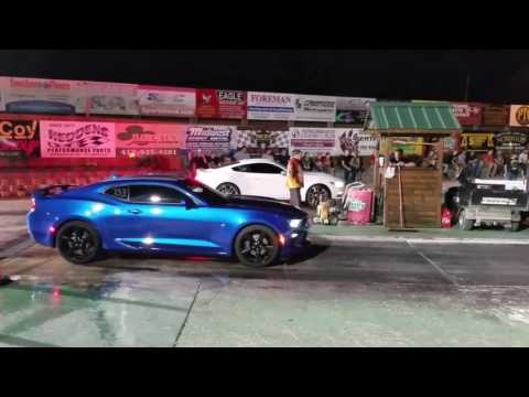 Stock 2016 Mustang GT vs Stock 2016 Camaro SS