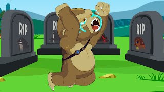 Download lagu POOR BABY KONG LIFE : R.I.P Godzilla Family - Sad Story 😥 | Godzilla Animation Cartoon mp3