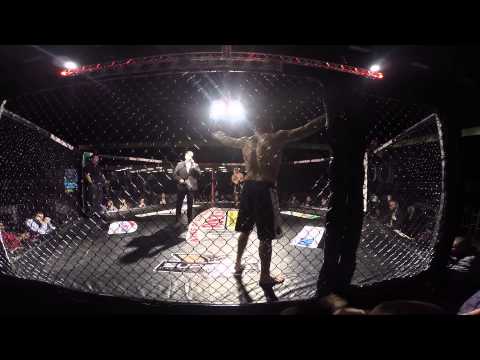 Alonso Sanchez (Iron Mantis BJJ) makes his second MMA fight with a TKO victory at Rocks Extreme MMA